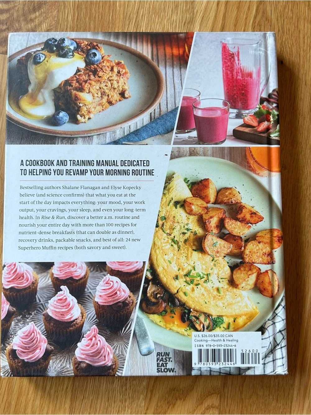 Like New! Cookbook for runners/athletes - Rise & Run Endurance Training Fuel